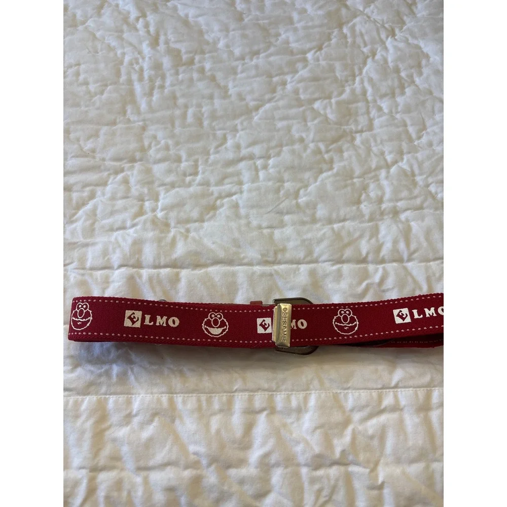 Sesame Street Elmo Webbed Belt Kids Elastic Buckle Good